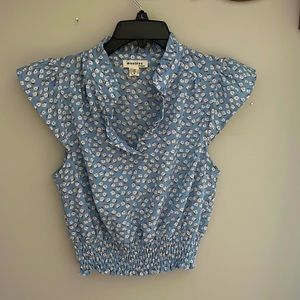 Monteau floral blouse